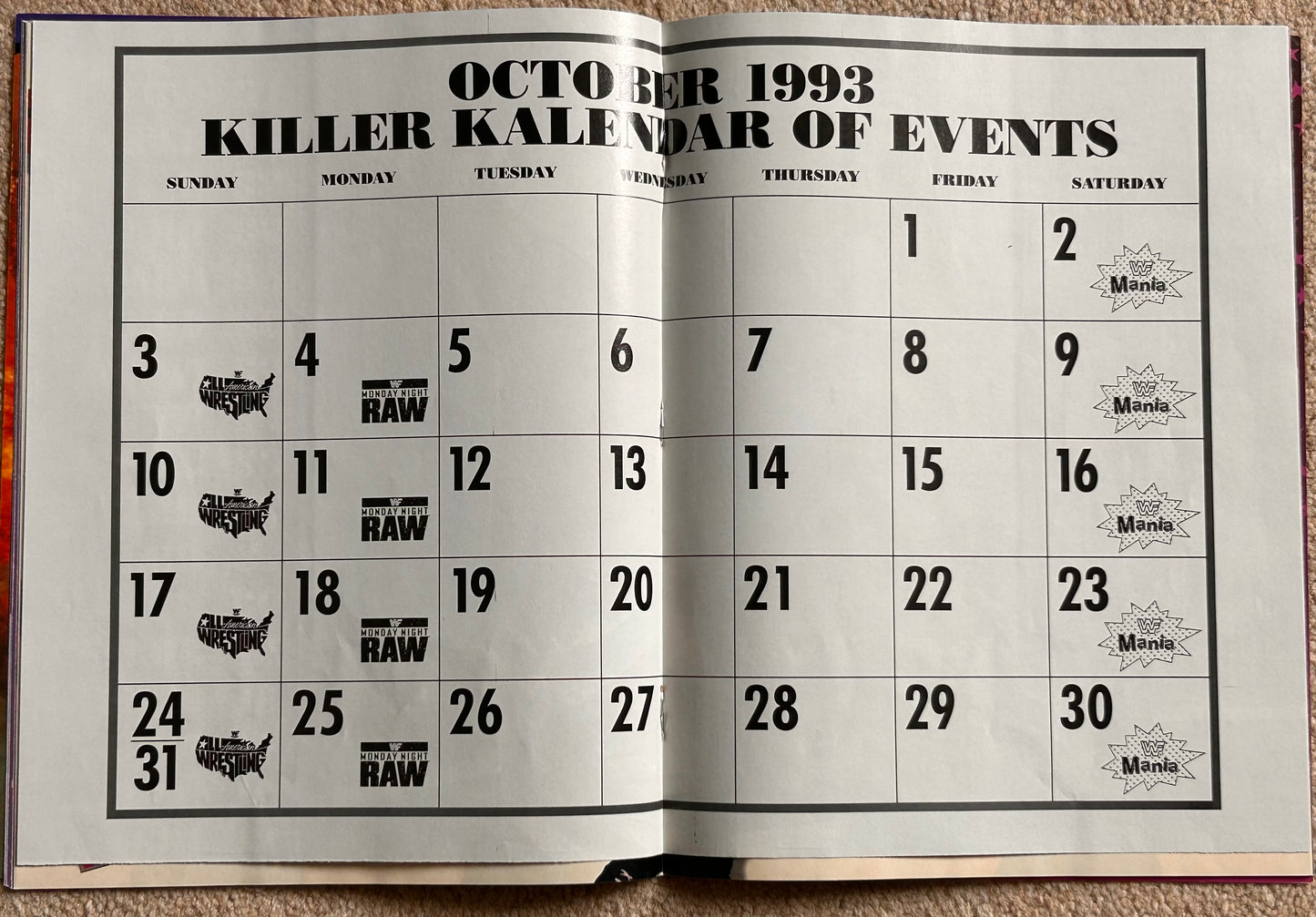 WWF Magazine October 1993