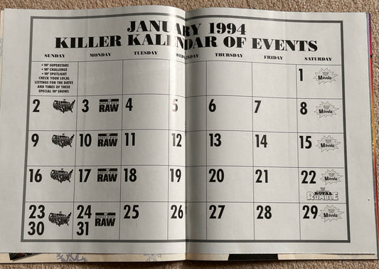 WWF Magazine January 1994