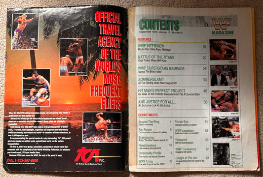 WWF Magazine September 1991