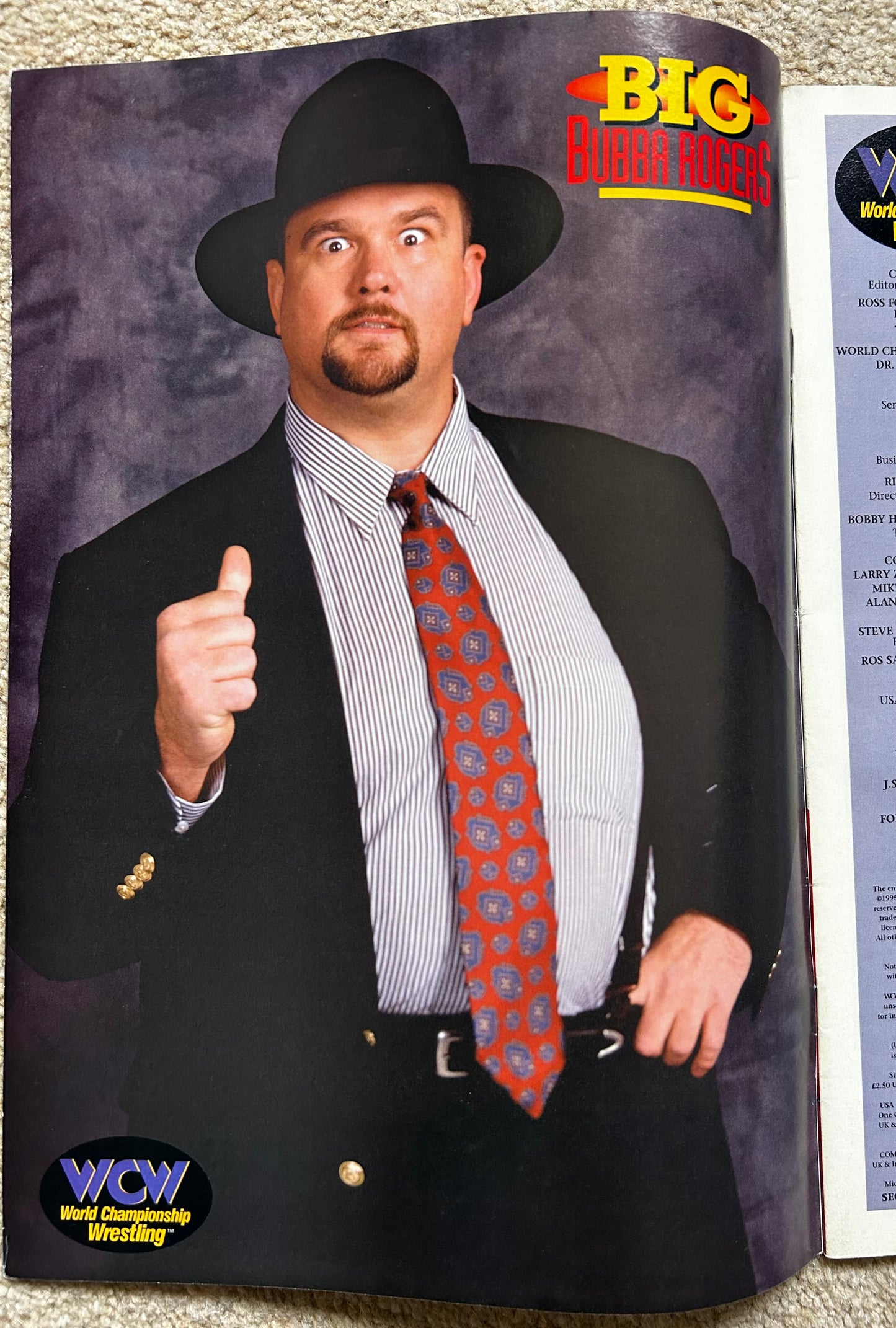 WCW Magazine July 1995 Issue 5