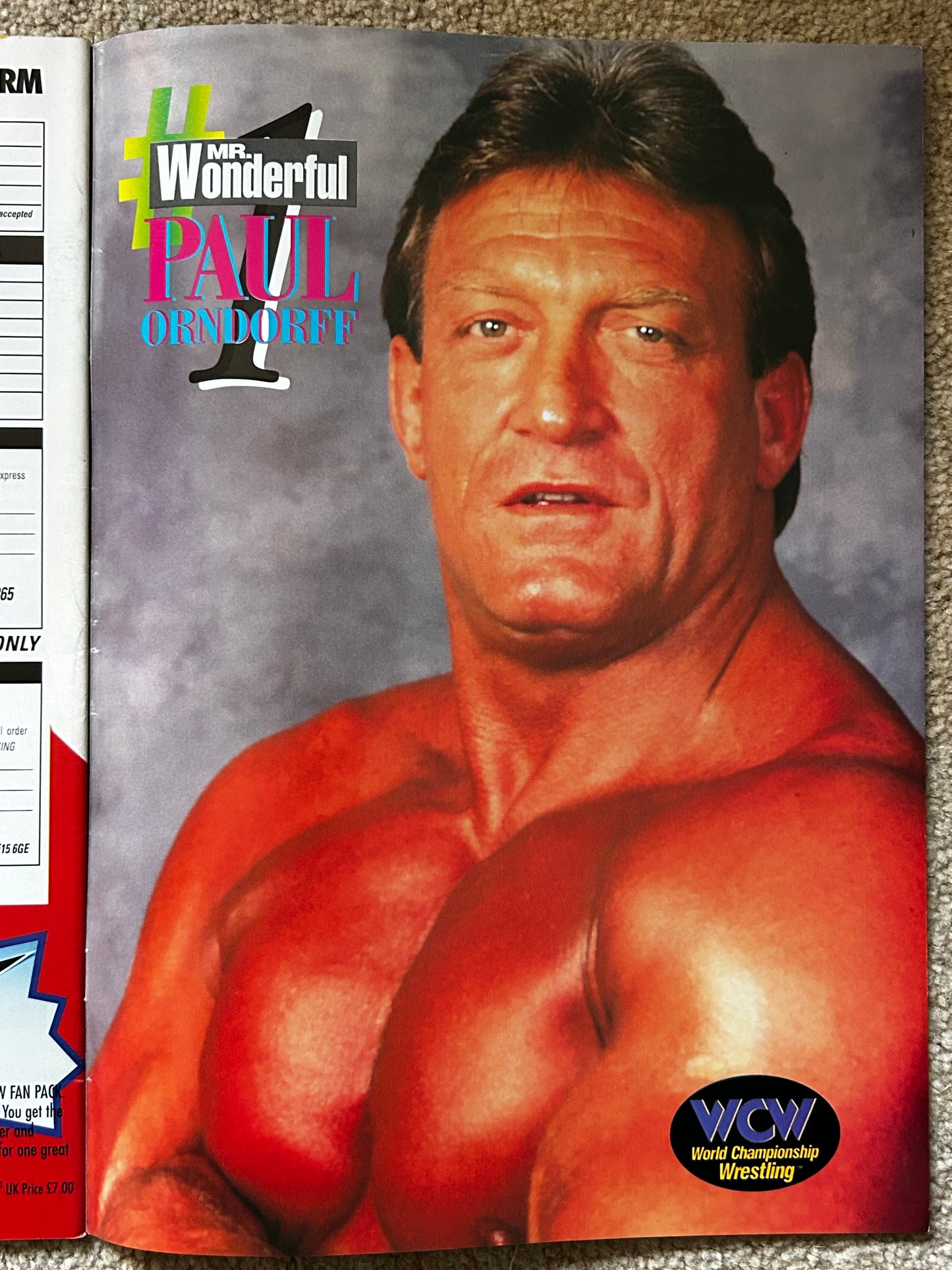 WCW Magazine August 1995 Issue 6