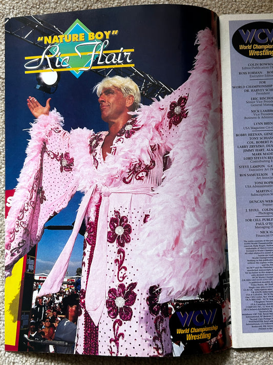 WCW Magazine October 1995 Issue 8
