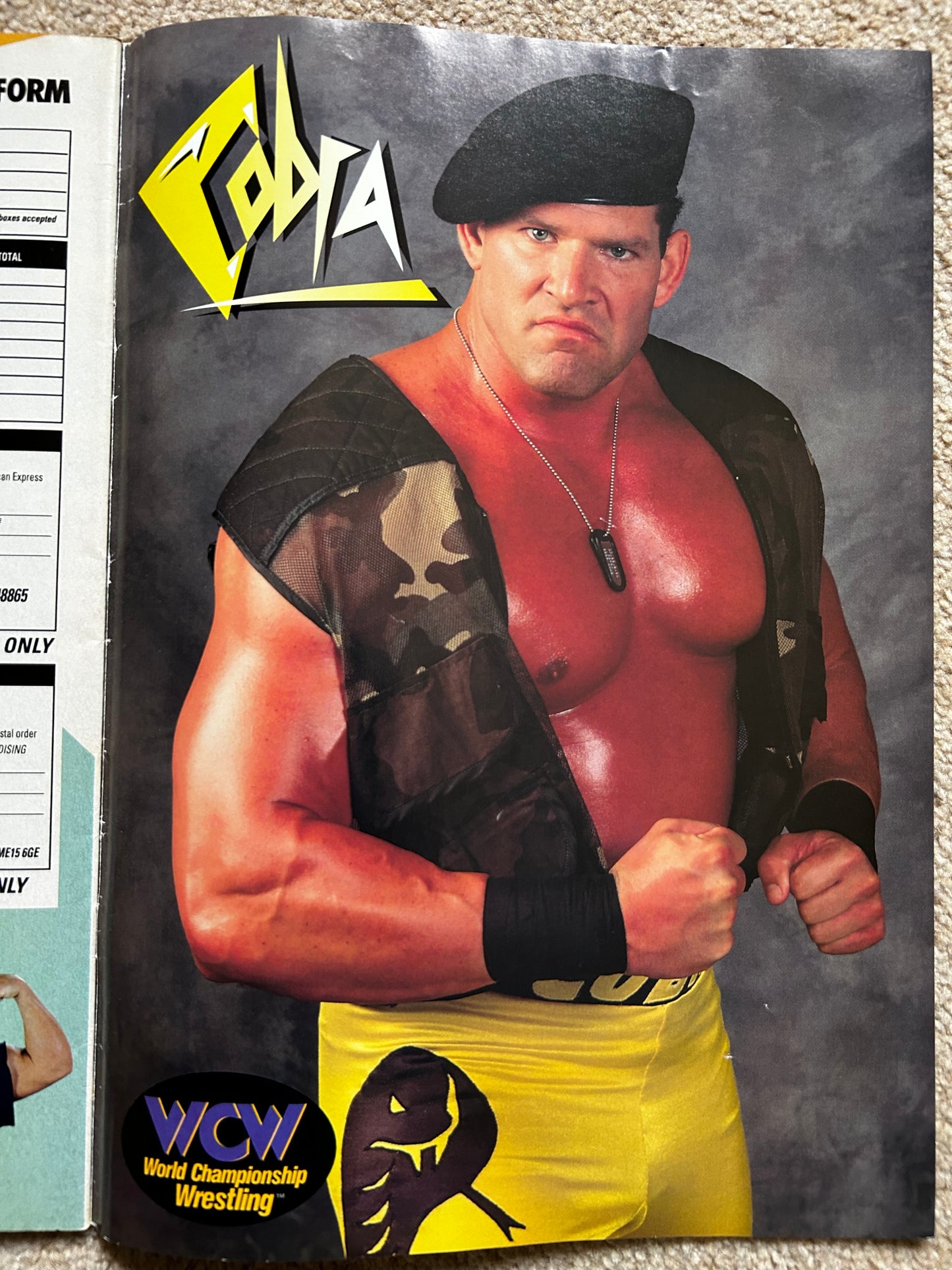 WCW Magazine December 1995 Issue 10