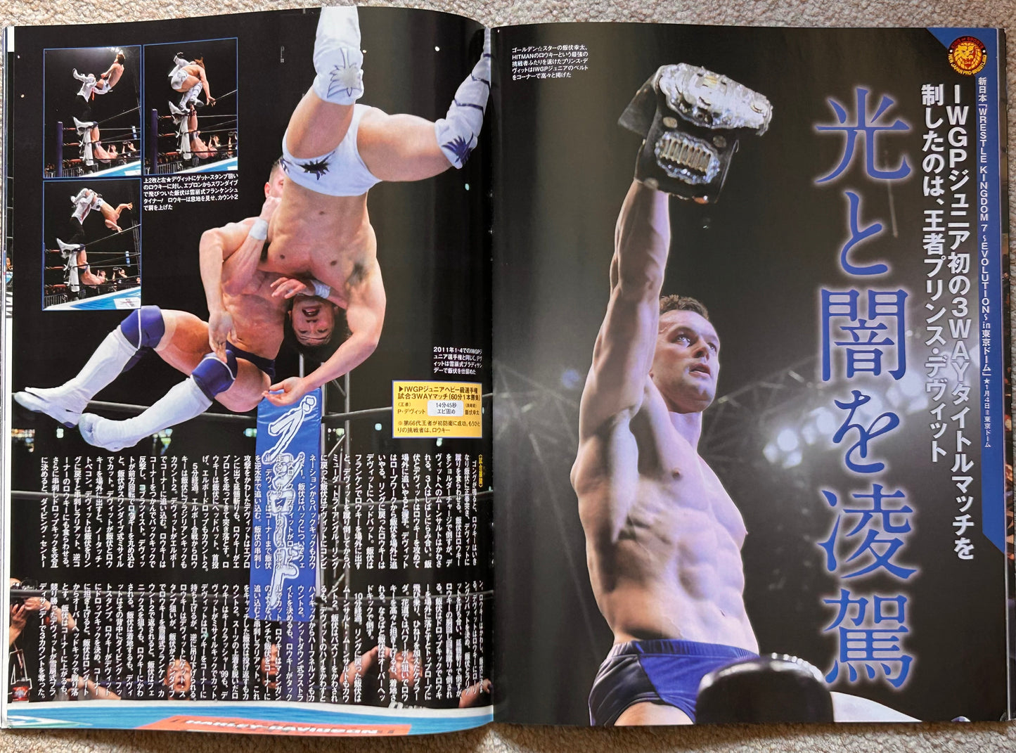 Japanese Professional Wrestling Magazine No.1666 2013 with Poster