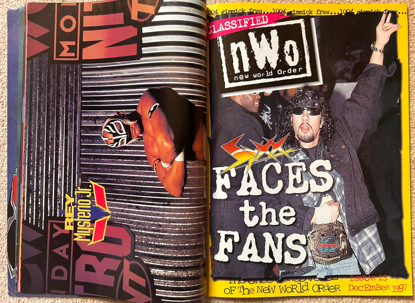 WCW Magazine December 1997 Issue 34