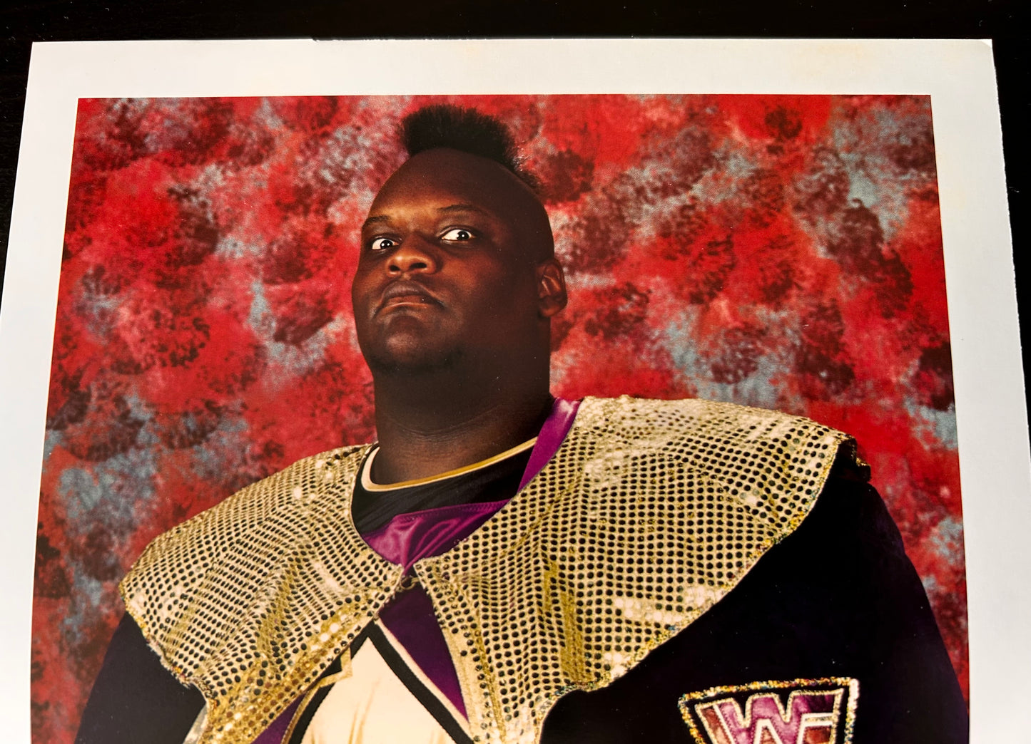 King Mabel WWF Wrestling Promo Photo