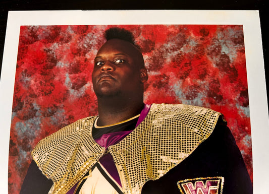 King Mabel WWF Wrestling Promo Photo