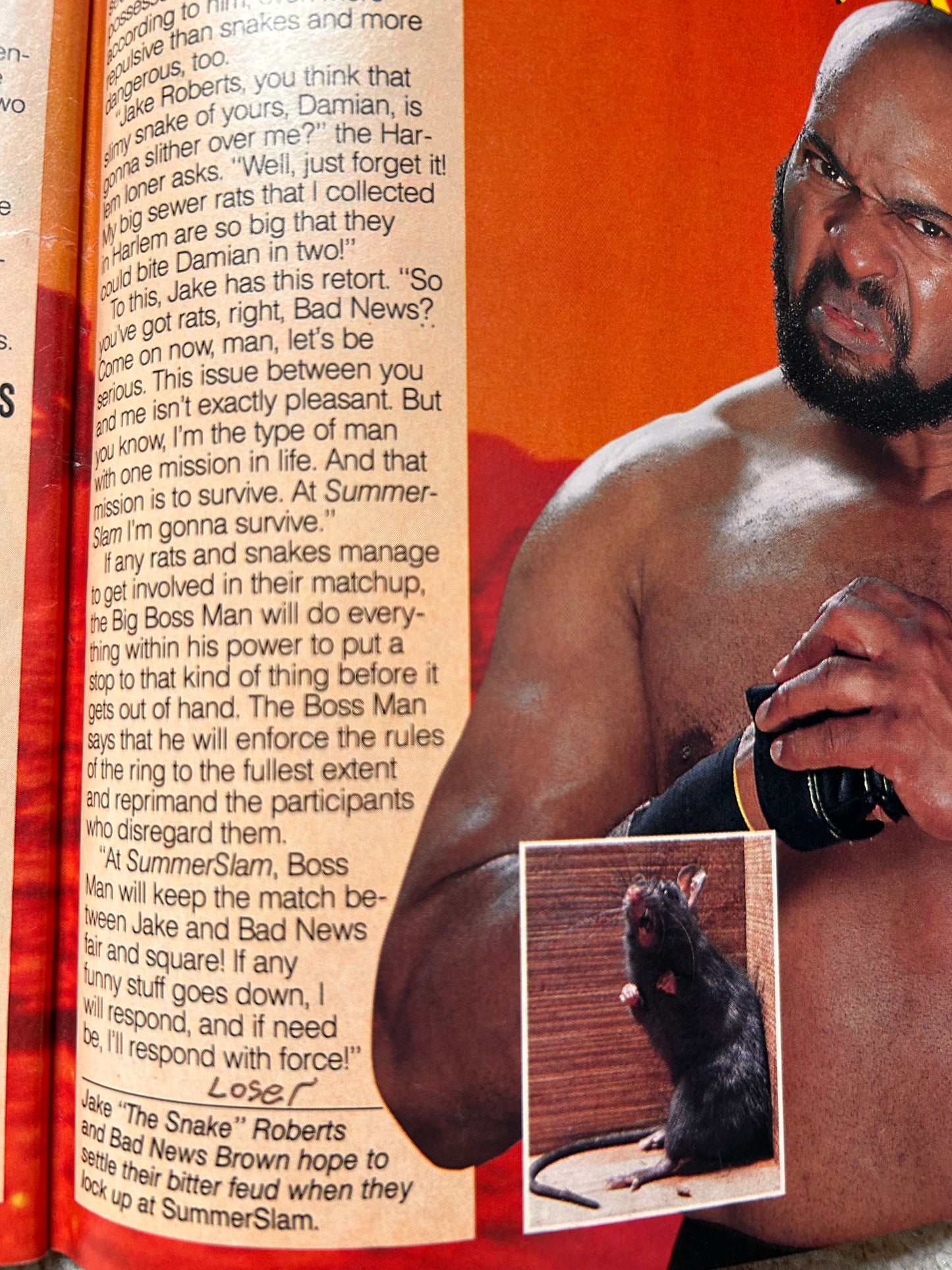 WWF Wrestling Magazine September 1990