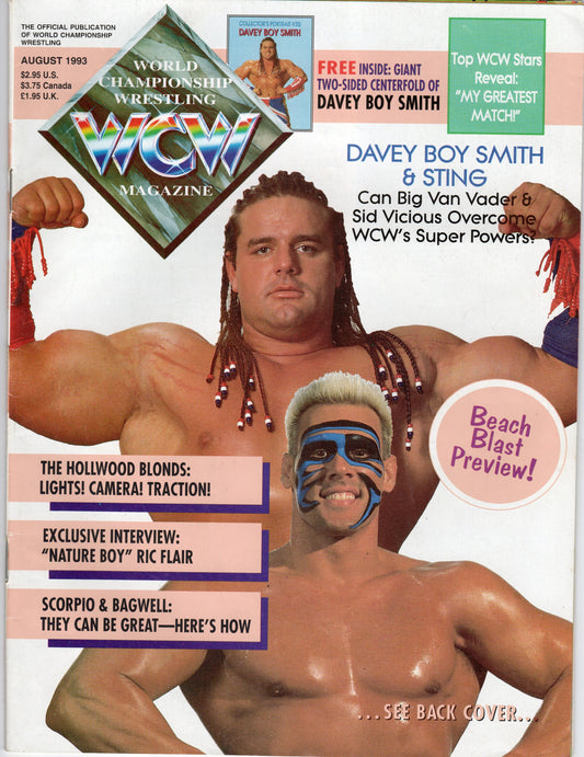 WCW Magazine August 1993