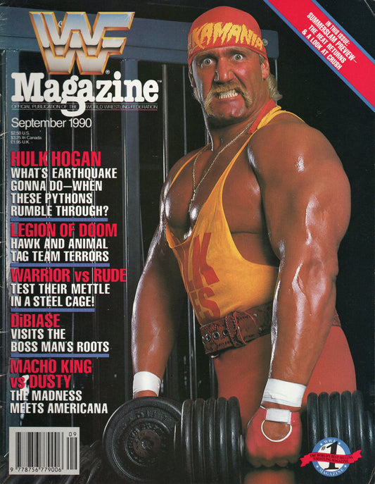 WWF Magazine September 1990