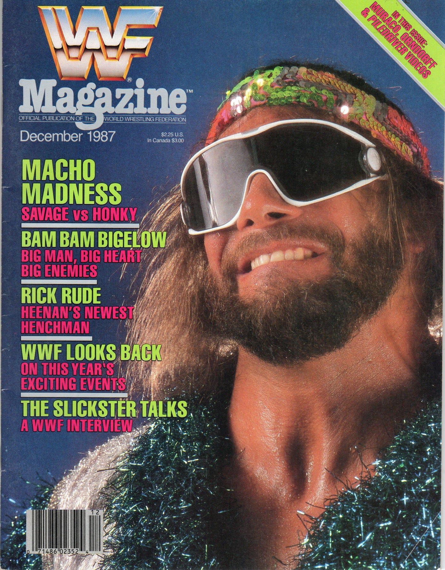 WWF Magazine December 1987