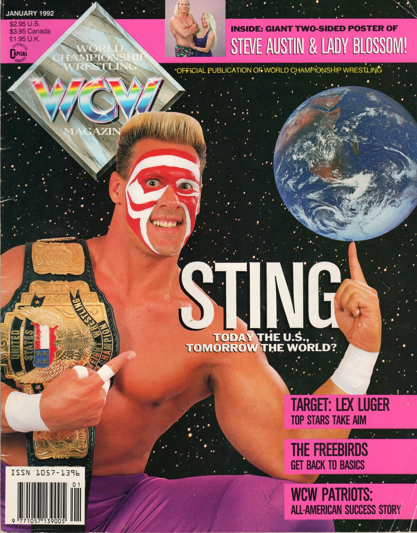 WCW Magazine January 1992