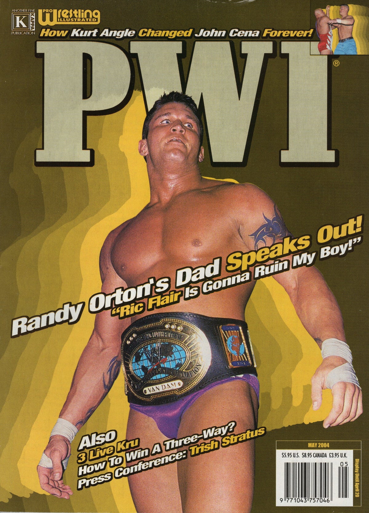 PWI Pro Wrestling Illustrated Magazine May 2004 – RetroWrestling.com