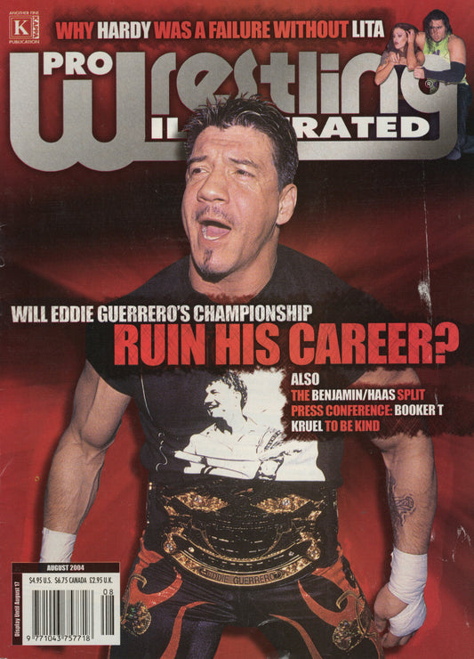 PWI Pro Wrestling Illustrated Magazine August 2004