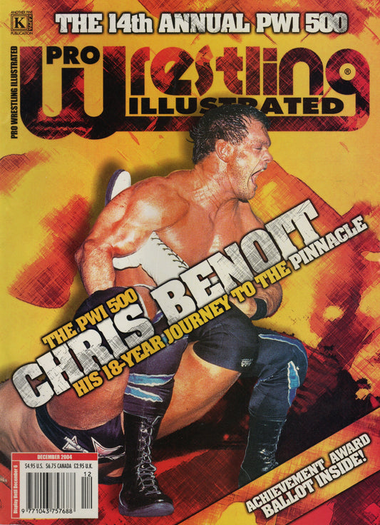 PWI Pro Wrestling Illustrated Magazine December 2004
