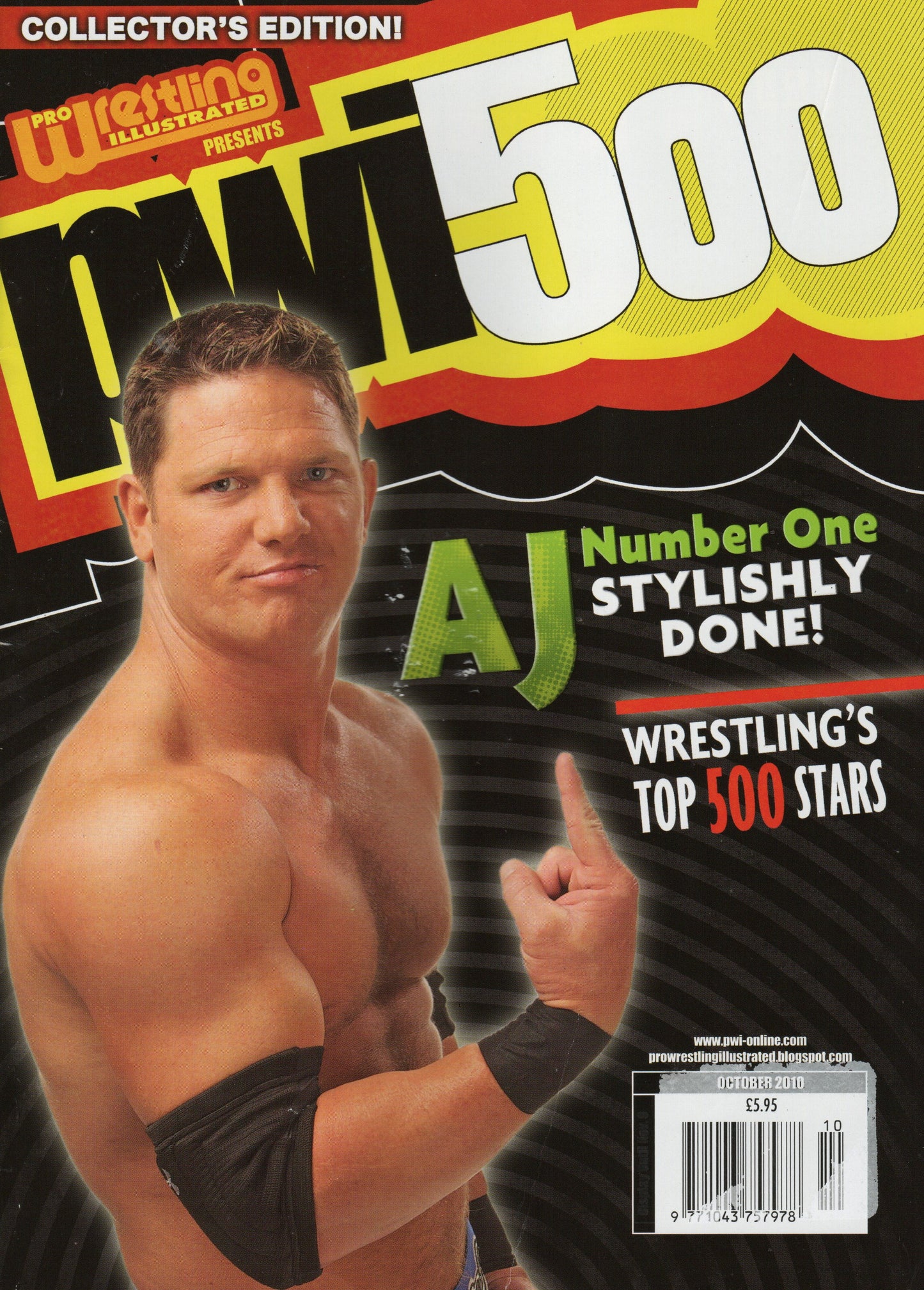 PWI Pro Wrestling Illustrated Magazine October 2010