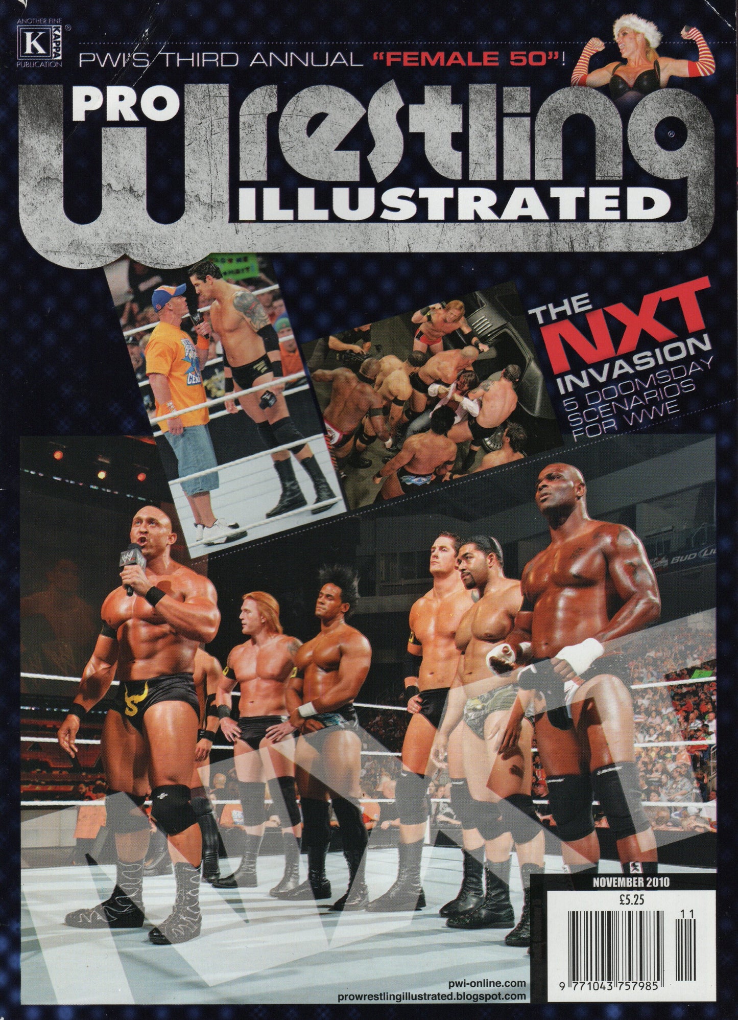 PWI Pro Wrestling Illustrated Magazine November 2010
