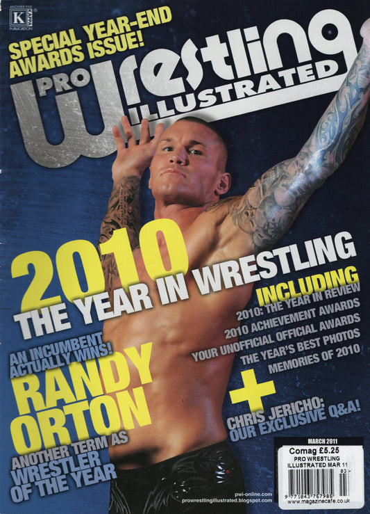 PWI Pro Wrestling Illustrated Magazine March 2011