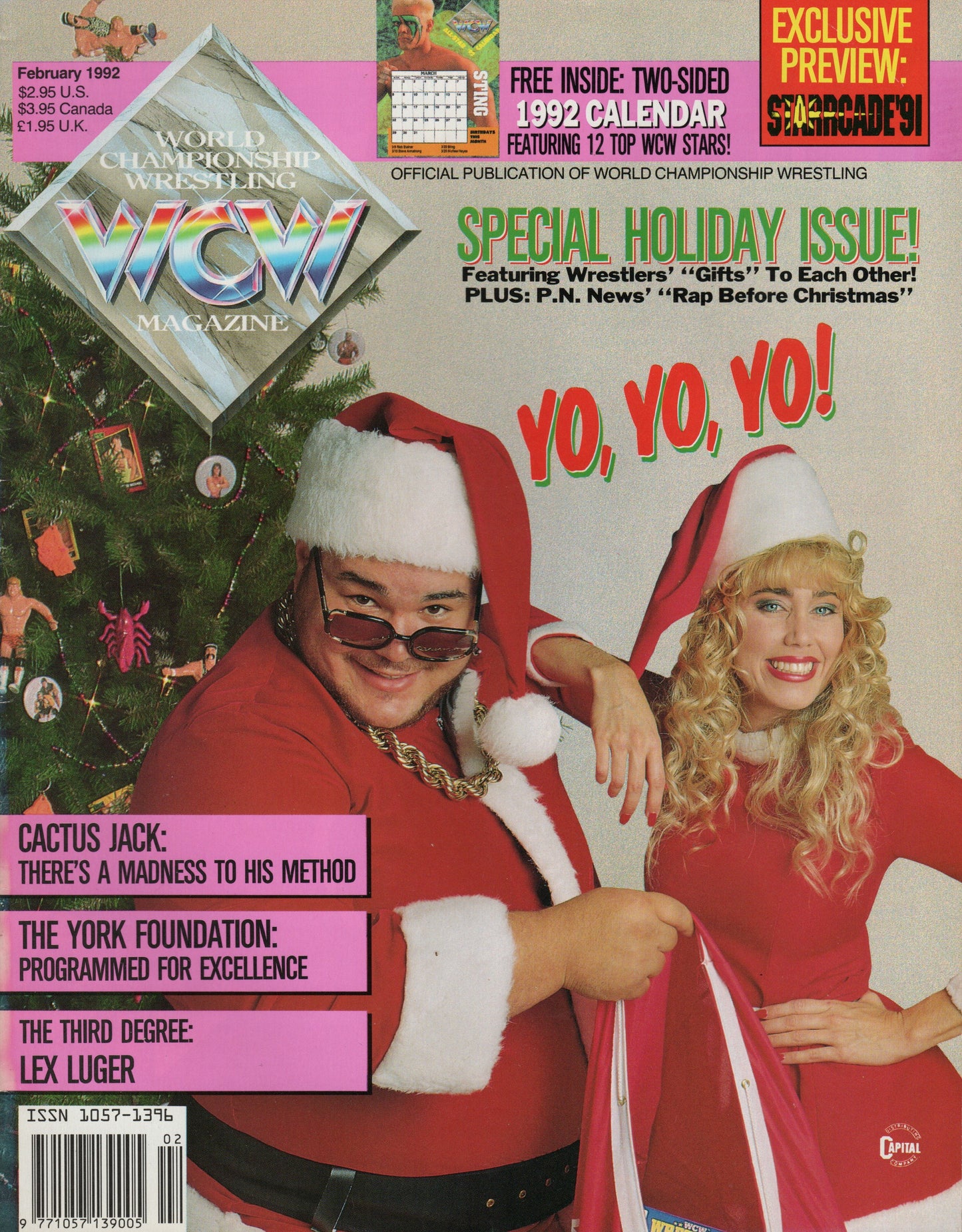 WCW Magazine February 1992