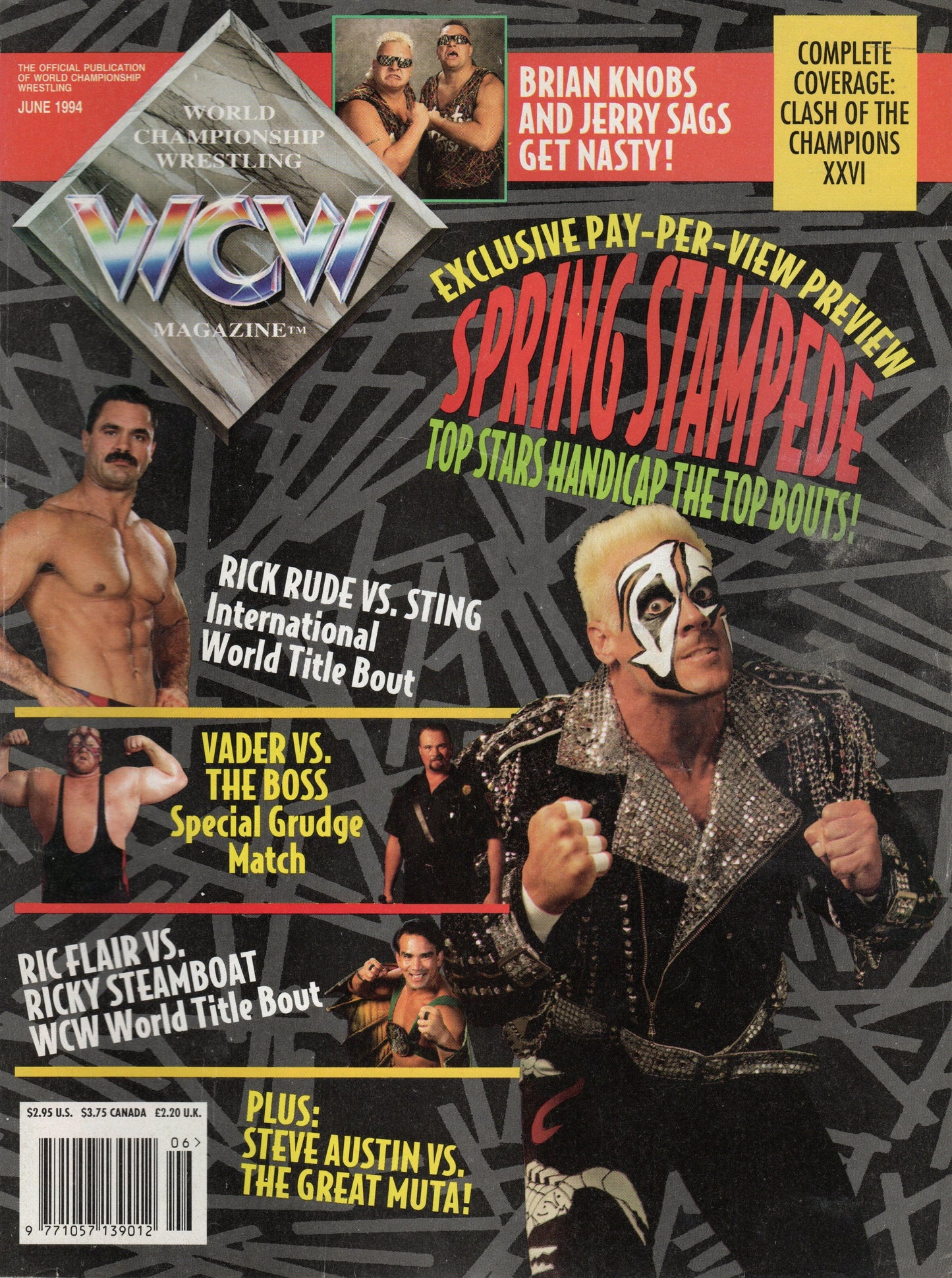 WCW Magazine June 1994