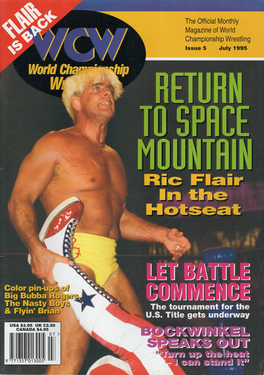 WCW Magazine July 1995 Issue 5