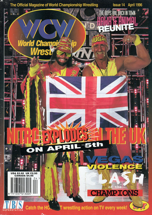 WCW Magazine April 1996 Issue 14