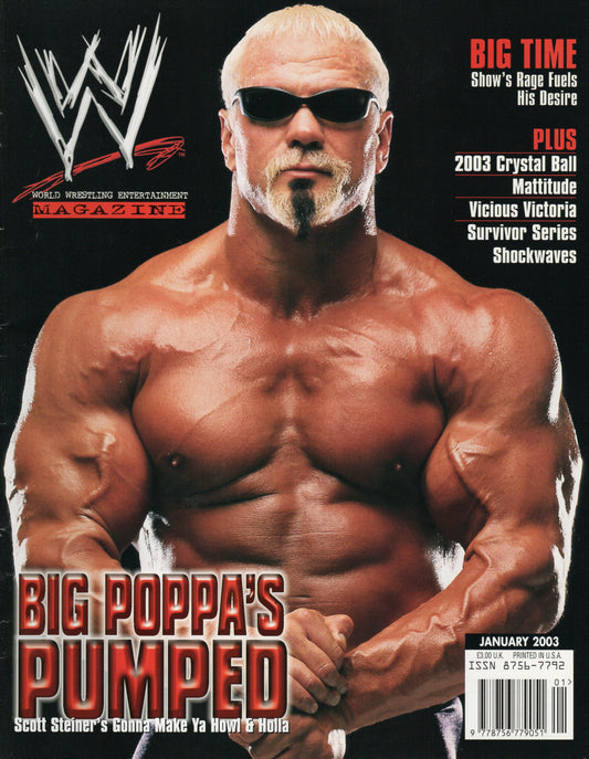 WWE Magazine January 2003