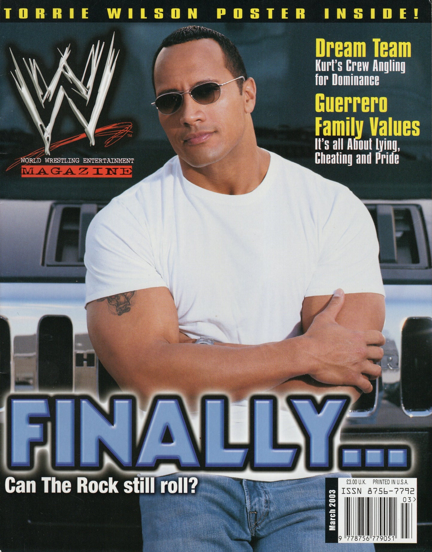 WWE Magazine March 2003