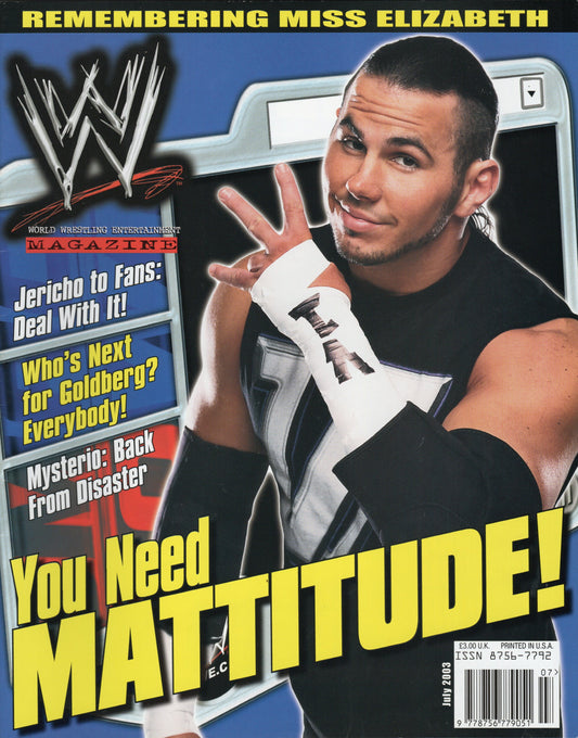 WWE Magazine July 2003