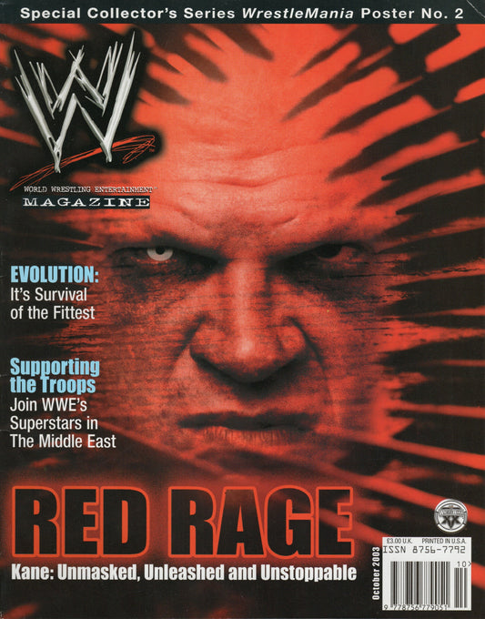WWE Magazine October 2003