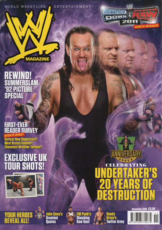 WWE Magazine November 2010