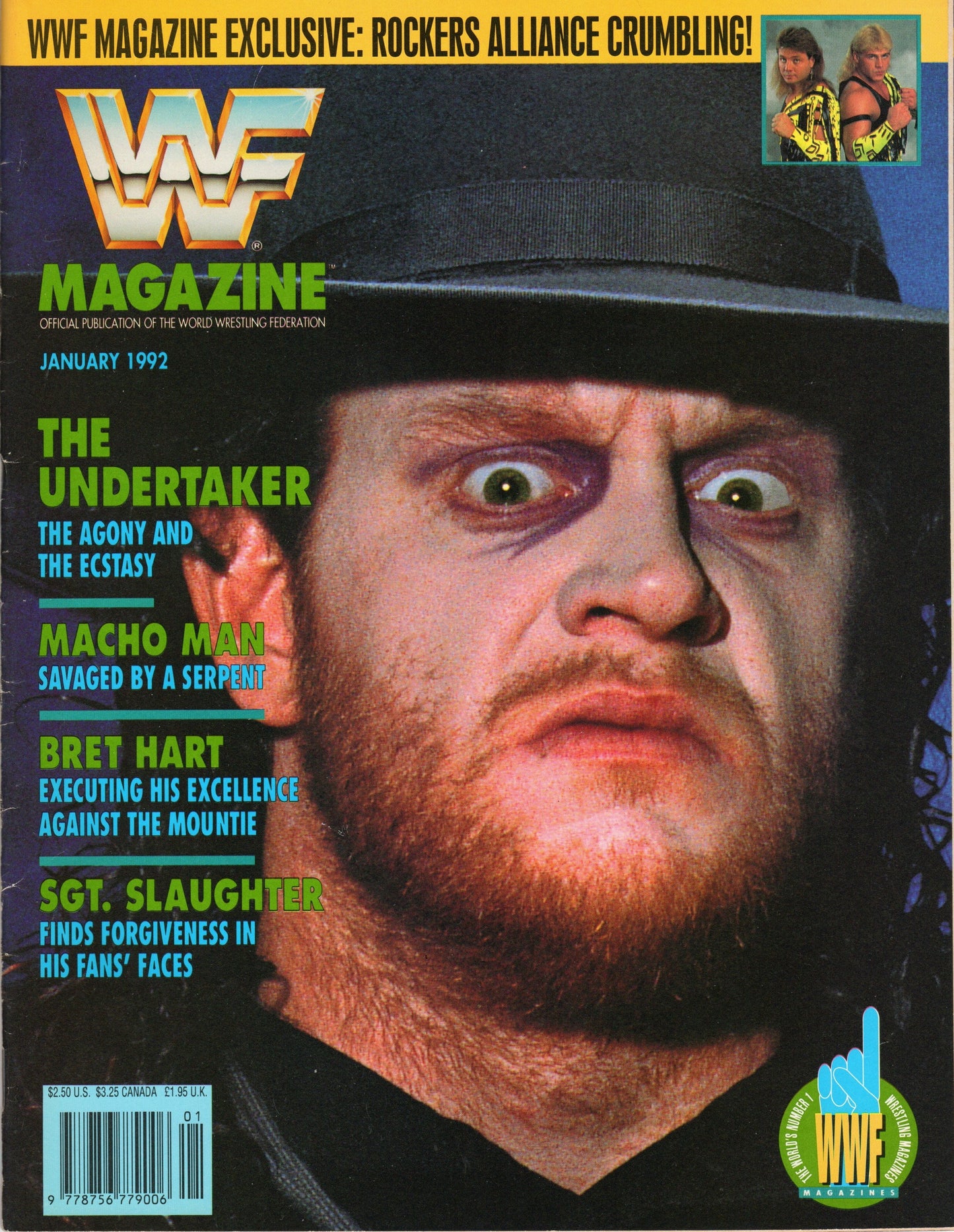 WWF Magazine January 1992