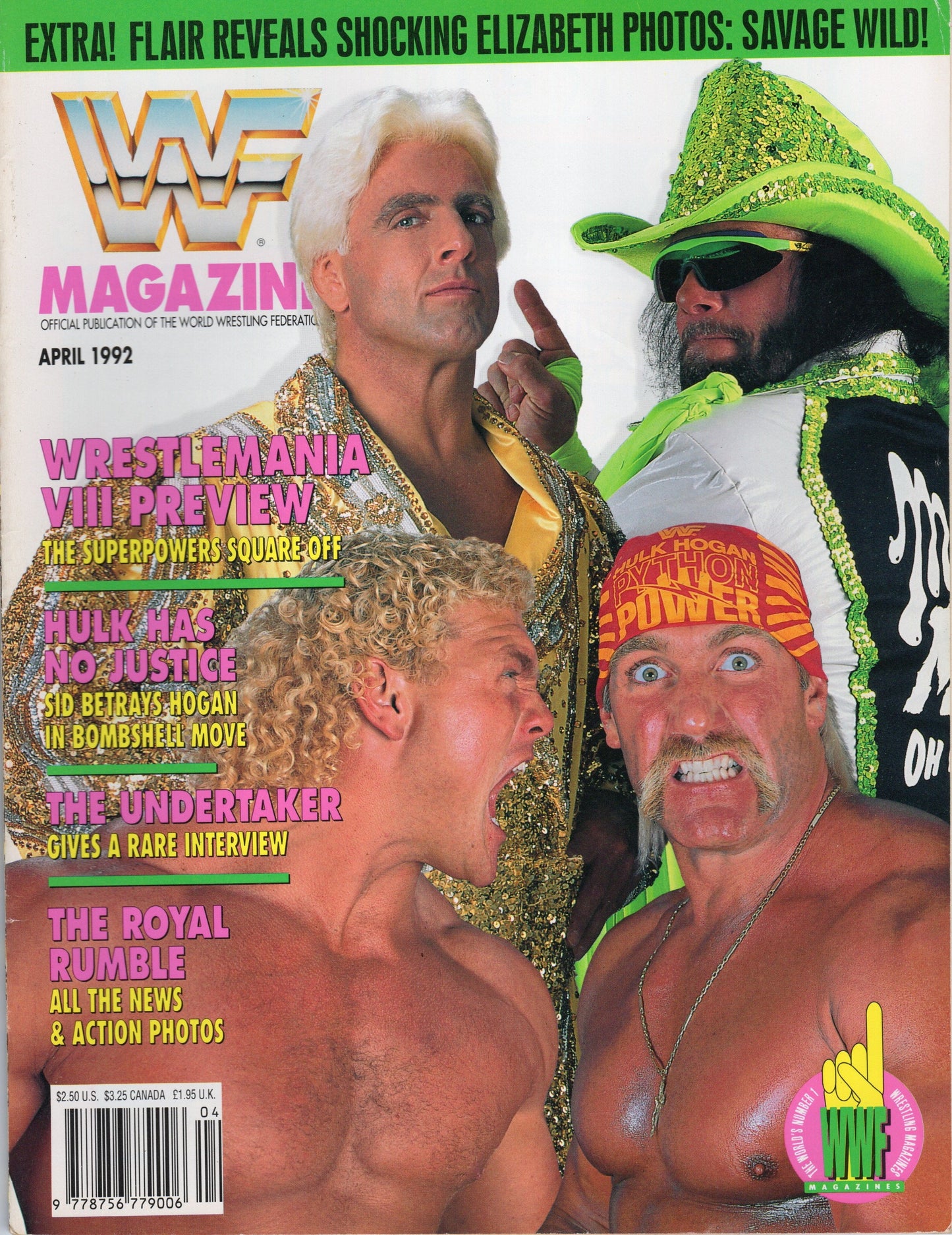 WWF Magazine April 1992