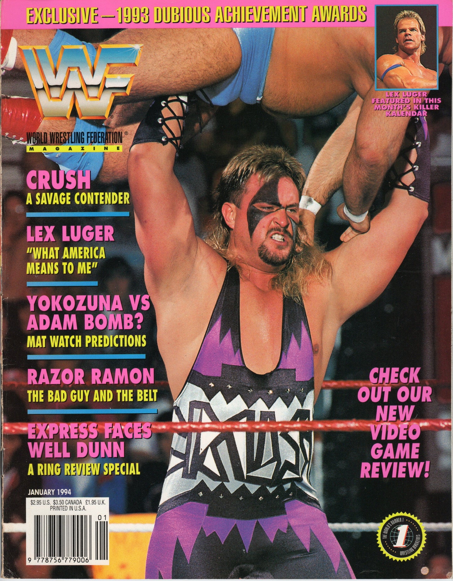 WWF Magazine January 1994