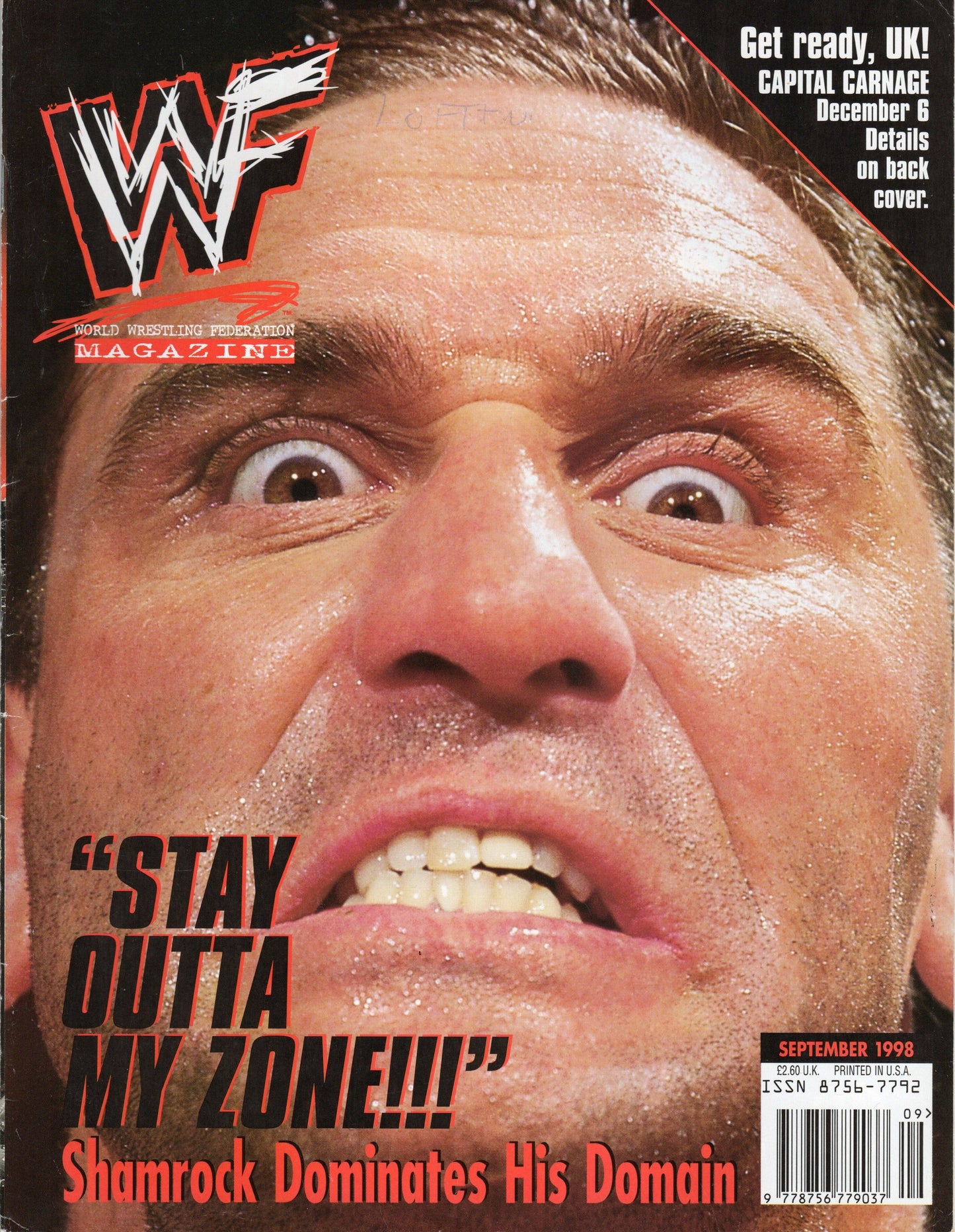 WWF Magazine September 1998