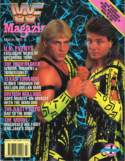 WWF Magazine March 1991