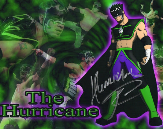 The Hurricane Shane Helms WWE Signed Photo