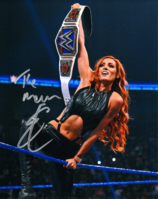 Becky Lynch WWE Signed Photo