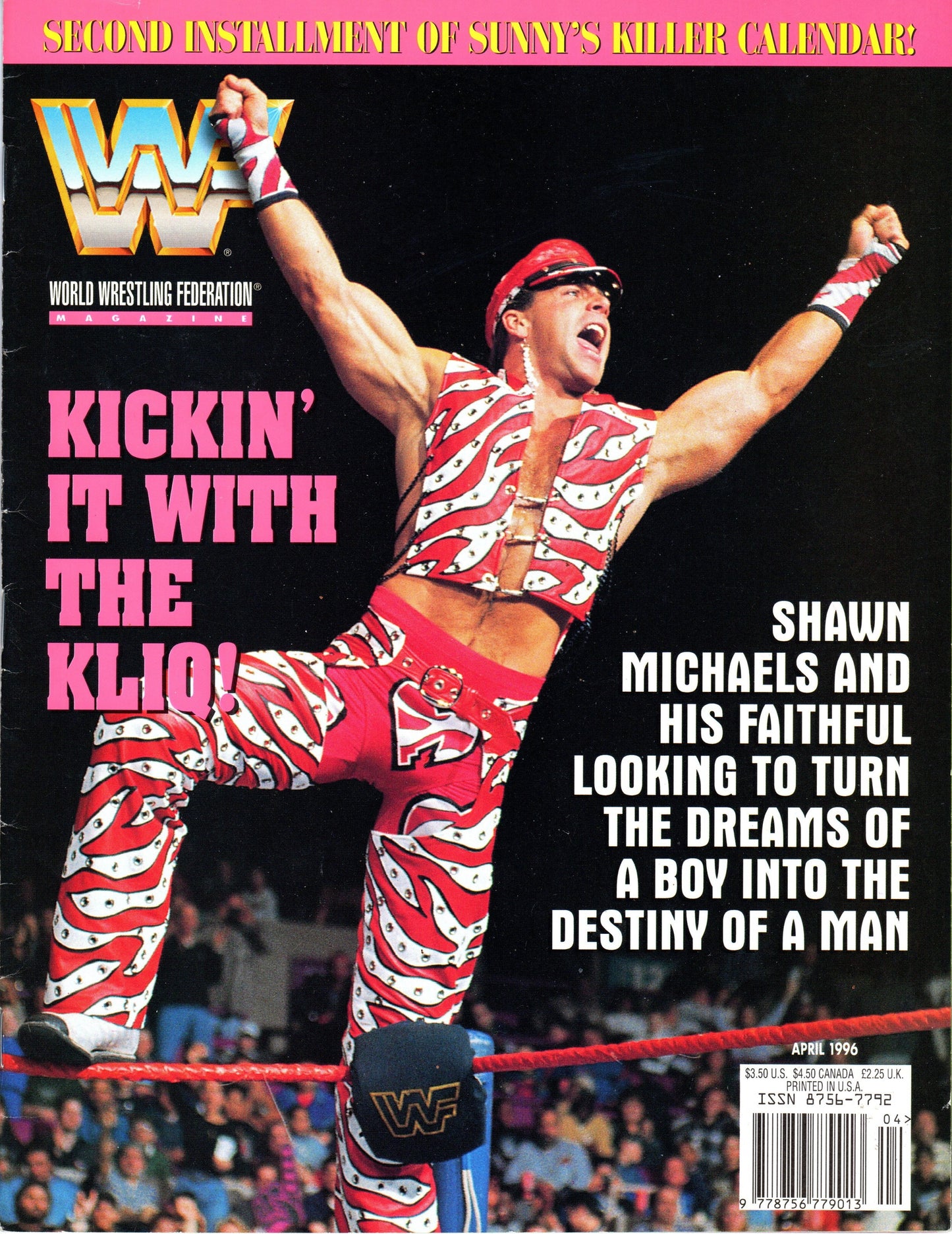 WWF Magazine April 1996
