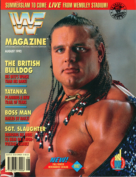 WWF Magazine August 1992