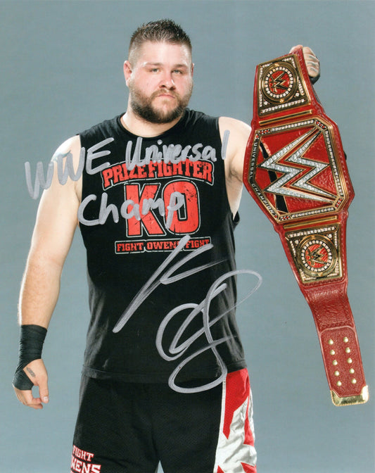 Kevin Owens WWE Signed Photo