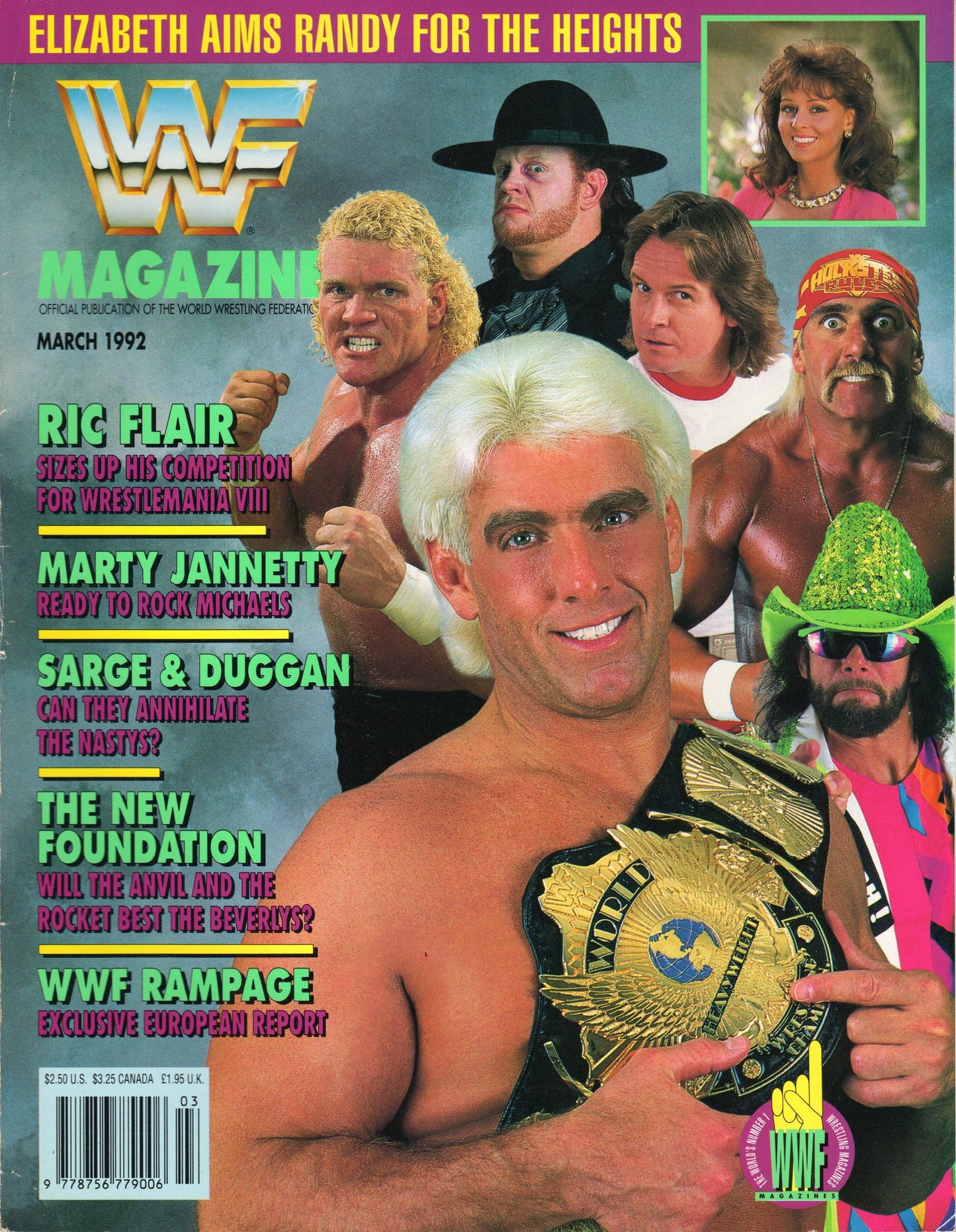 WWF Magazine March 1992