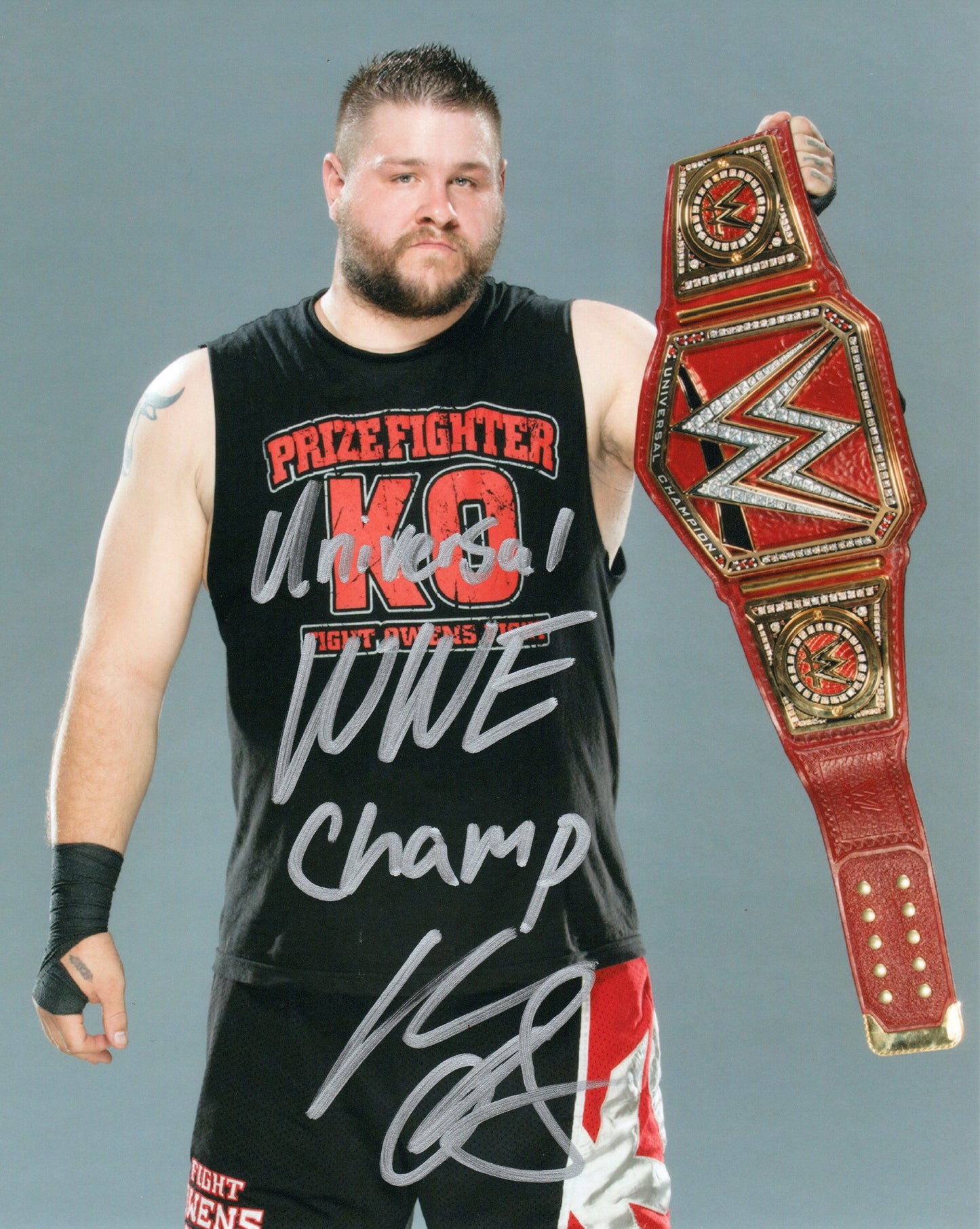 Kevin Owens WWE Signed Photo