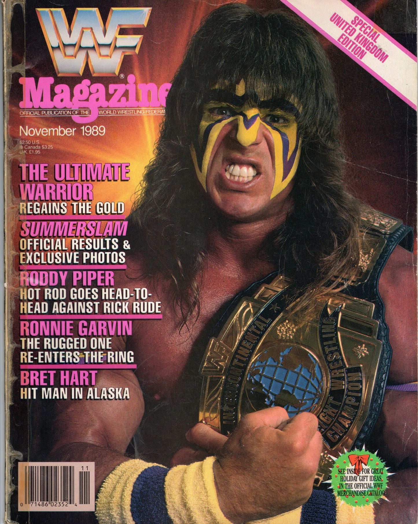 WWF Magazine November 1989