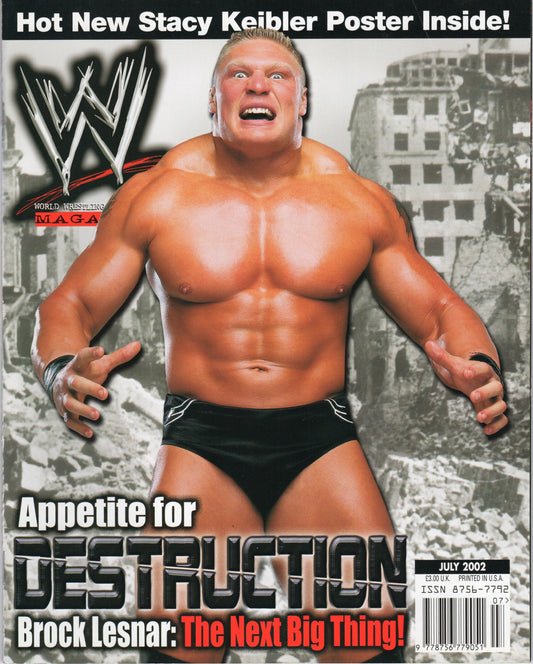 WWE Magazine July 2002