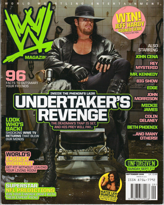 WWE Magazine September 2008