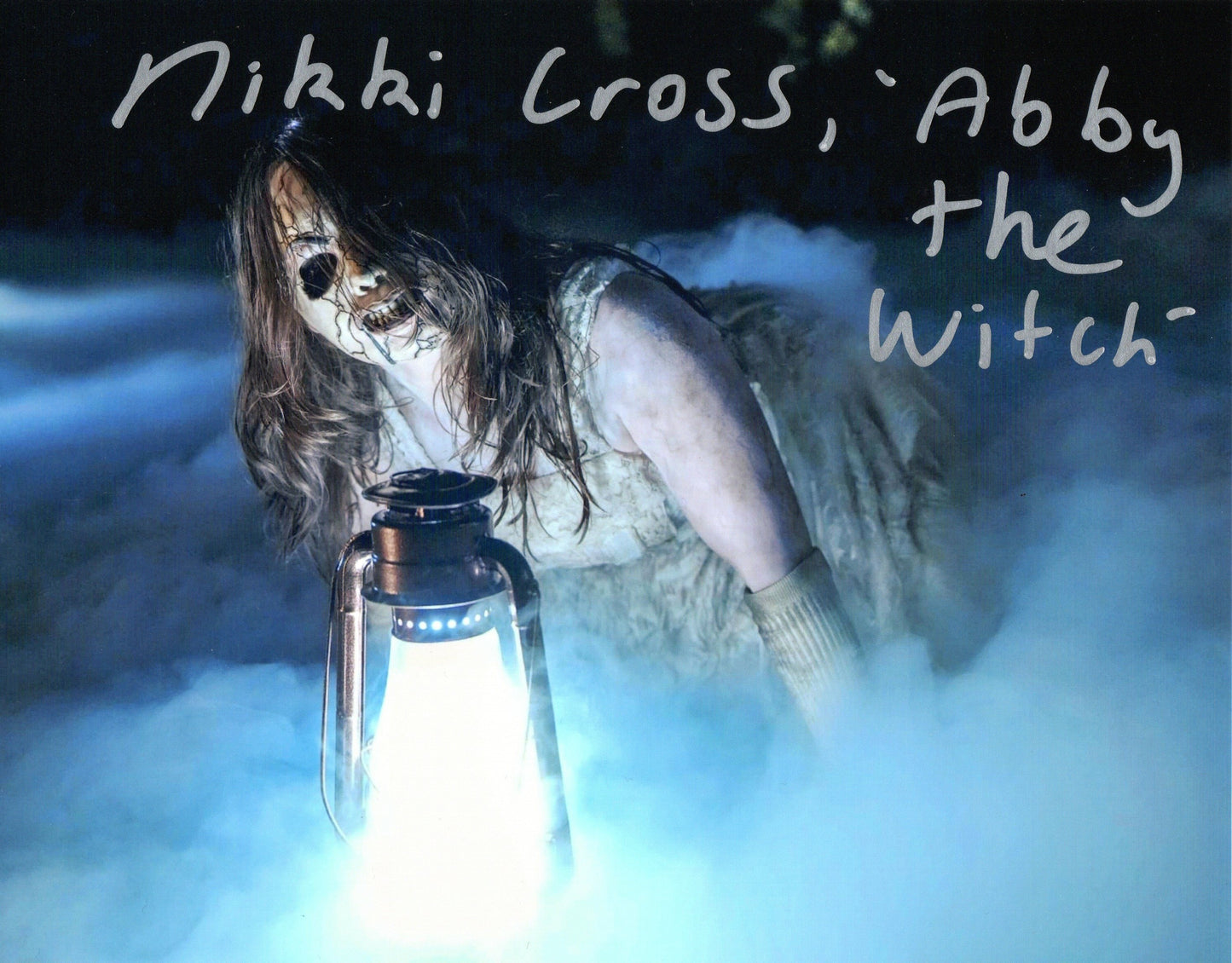 Nikki Cross Signed Abby The Witch WWE Photo