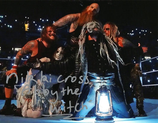 Abby The Witch WWE Signed Wyatt Sicks Photo