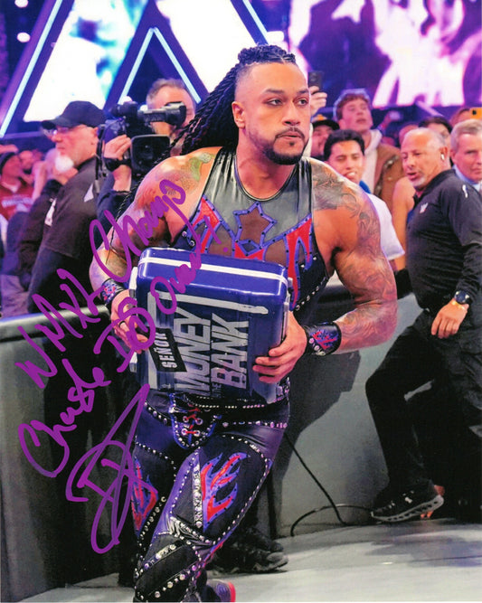 Damian Priest WWE Wrestlemania XL Signed Photo