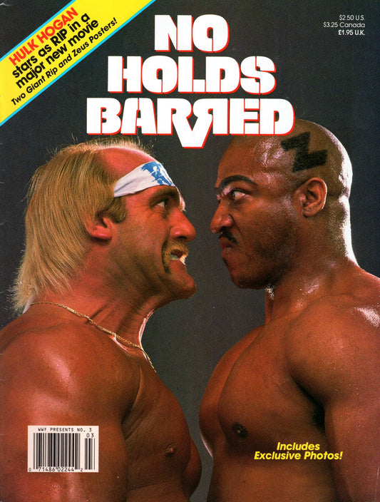 WWF No Holds Barred Movie Magazine